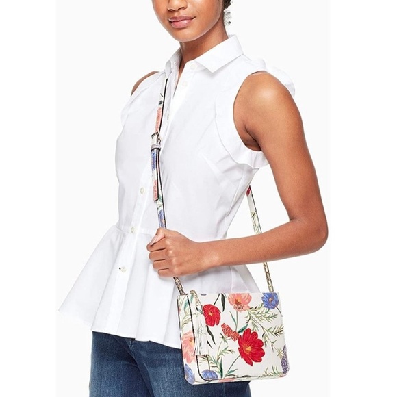 KATE SPADE ♠️ Floral Print Crossbody Bag- Like New